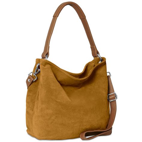 handtasche wildleder braun|Braune wildleder tasche damen .